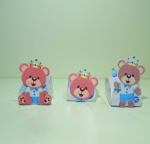 Leve + 13 Arquivo de Corte - Ursinho Príncipe 2