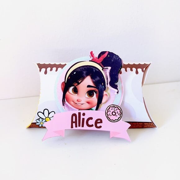 Leve + 13 Arquivo De Corte - Vanellope 1
