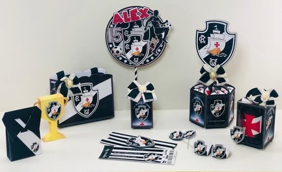 Leve + 13 Arquivo De Corte - Vasco 1