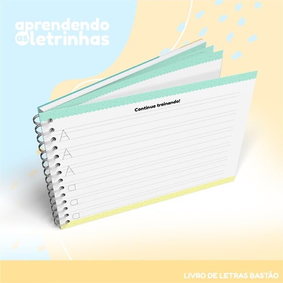 Leve + 13 Arquivo Digital - Aprendendo as Letrinhas Bastão 1