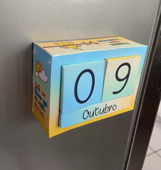 Leve + 13 Arquivo Digital - Calendário Permanente 2 - PDF/PNG