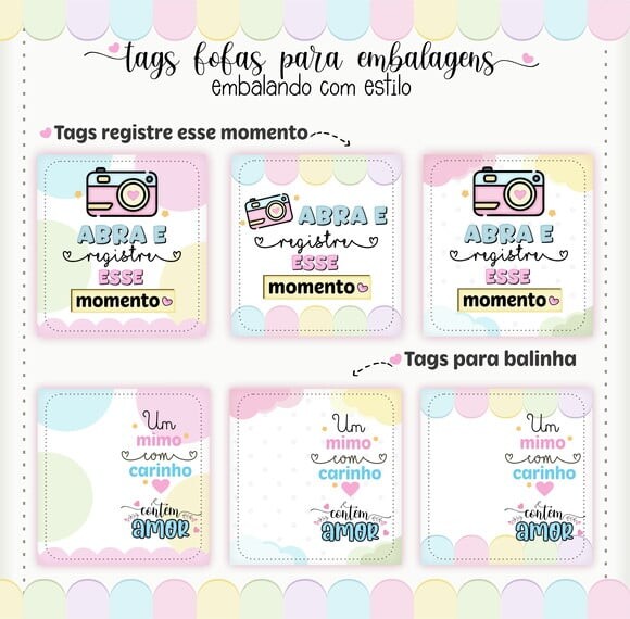 Leve + 13 Arquivo Digital - Tags para Clientes 4