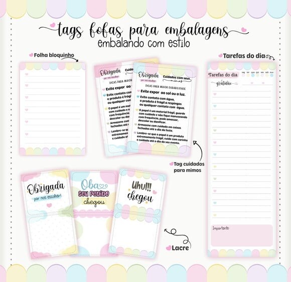 Leve + 13 Arquivo Digital - Tags para Clientes 4