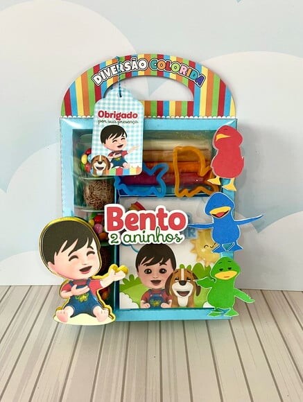 Leve + 13 - Arquivo de Corte - Bento e Totó 1