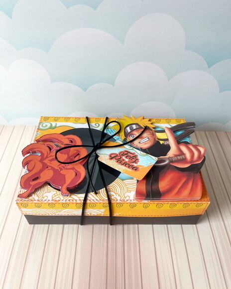 Leve + 13 - Arquivo de Corte - Mini Confeiteiro (naruto) 4