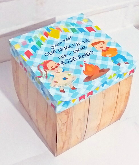 Leve + 13 Arquivo de Corte - Caixa Explosão (festa Junina) 1