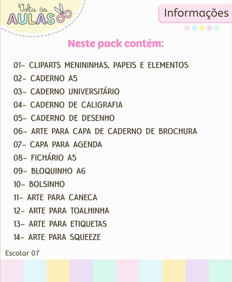 Leve + 13 Arquivo de Corte - Etiqueta Escolar (aluninhas) c