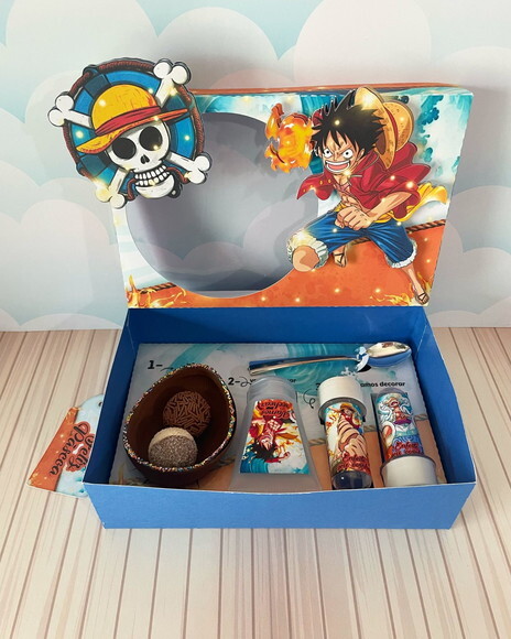 Leve + 13 Arquivo de Corte - Mini Confeiteiro (one Piece) 2
