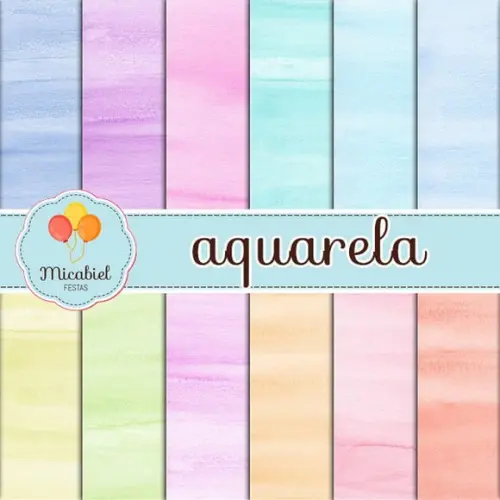 Papel Digital - Aquarela 2