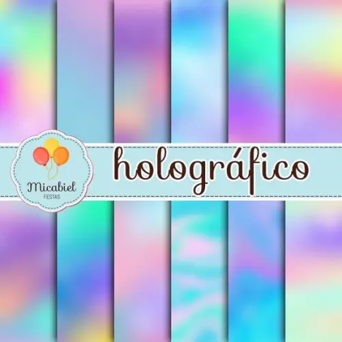 Papel Digital - Holográfico 1