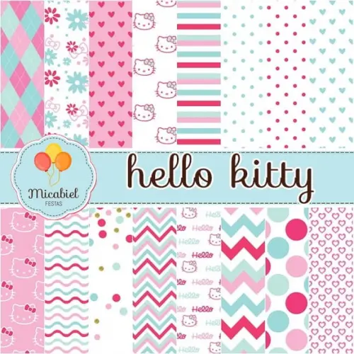 Papel Digital - Hello Kitty 2