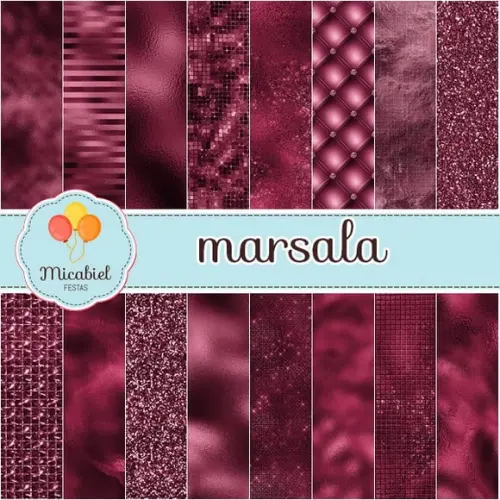 Papel Digital - Marsala 1
