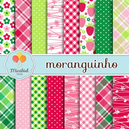 Papel Digital - Moranguinho 3