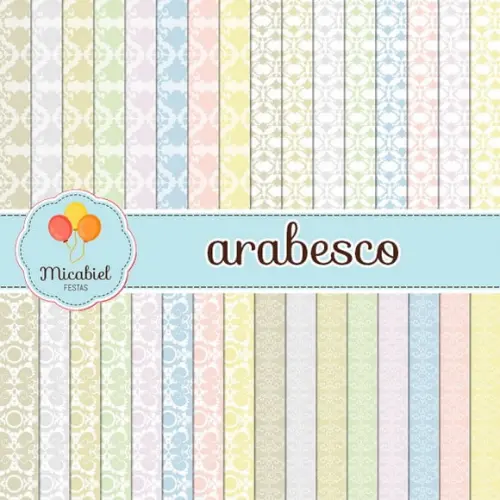 Papel Digital - Arabesco 3