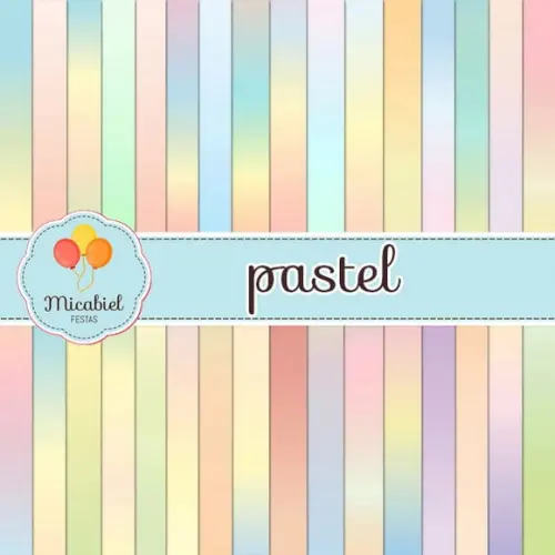 Papel Digital - Pastel (degradê) 1