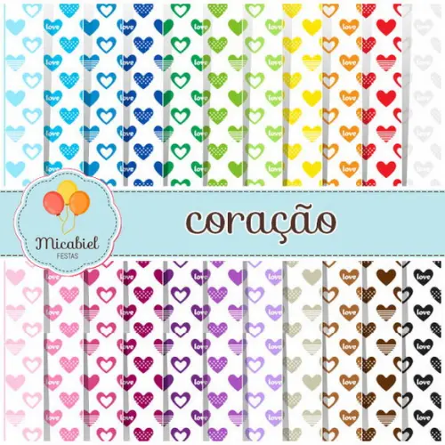 Papel Digital - Coração 1