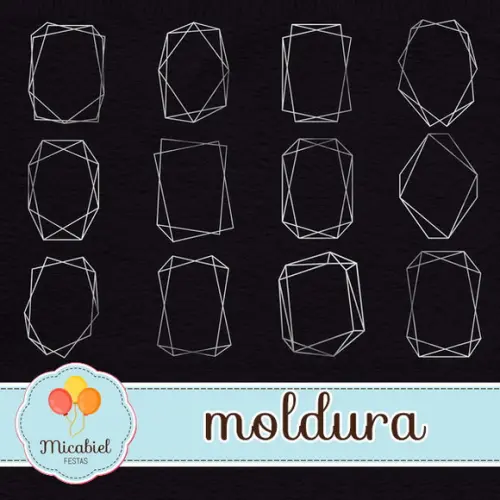 Clipart - Moldura (prata) 1