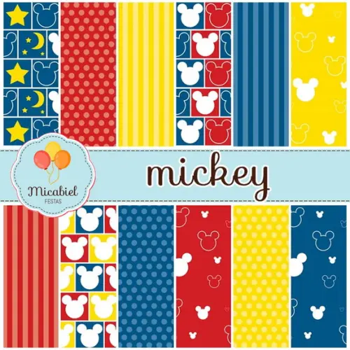 Papel Digital - Mickey 3