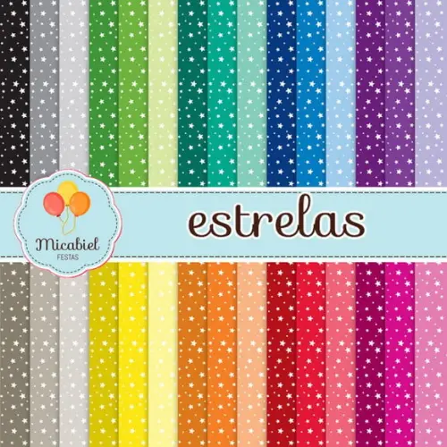Papel Digital - Estrelas 2