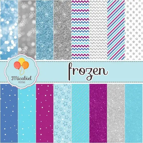 Papel Digital - Frozen 3