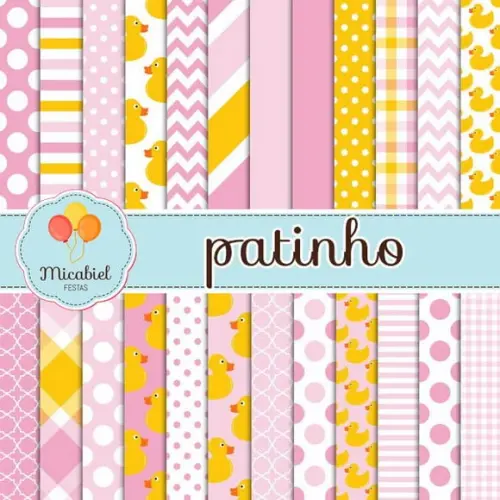 Papel Digital - Patinho 3
