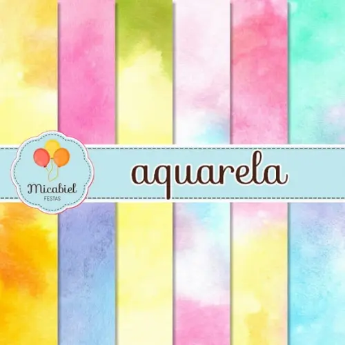 Papel Digital - Aquarela 3