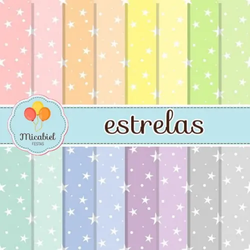 Papel Digital - Estrelas 1