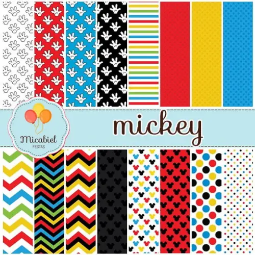Papel Digital - Mickey 4