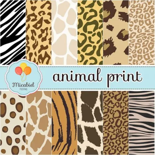 Papel Digital - Animal Print 1