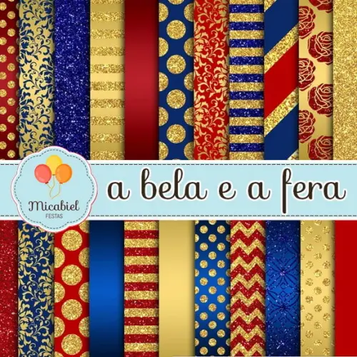 Papel Digital - a Bela e a Fera 1