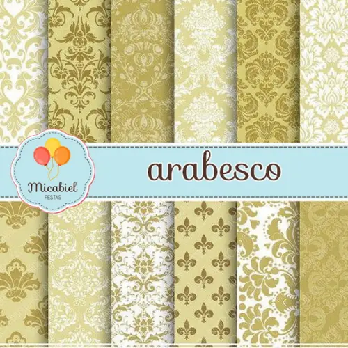 Papel Digital - Arabesco 11