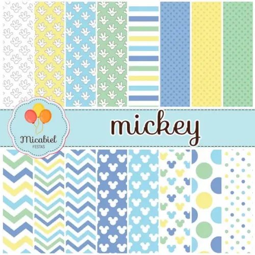 Papel Digital - Mickey Baby 2