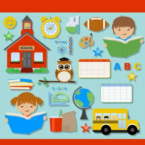 Clipart - Volta às Aulas 2