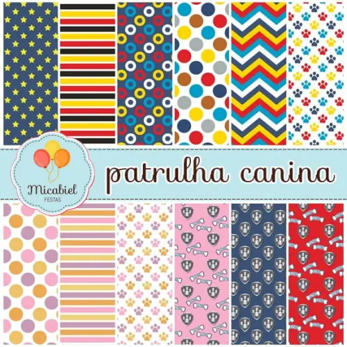 Papel Digital - Patrulha Canina 1