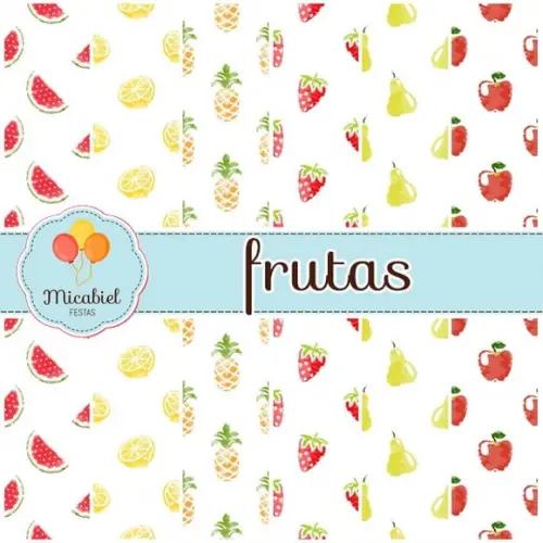 Papel Digital - Frutas 1
