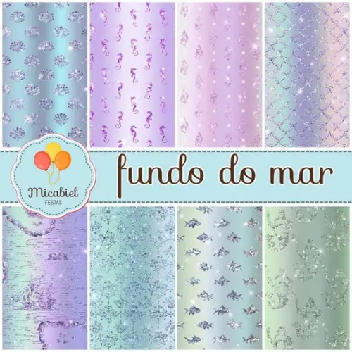 Papel Digital - Fundo do Mar 1