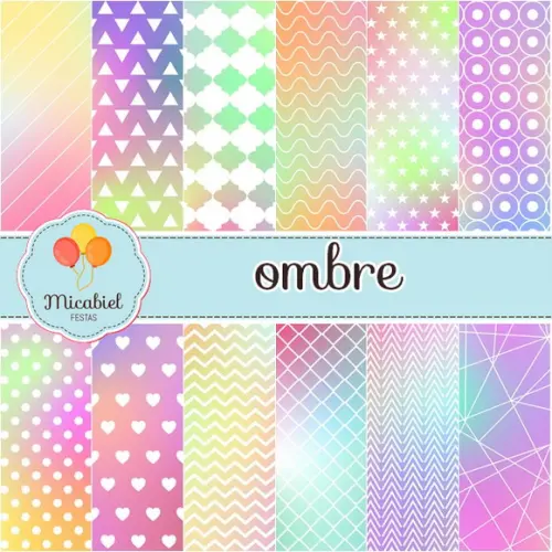 Papel Digital - Ombre 1