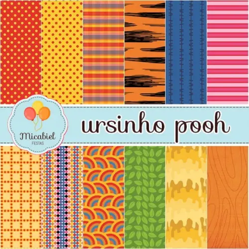Papel Digital - Ursinho Pooh 1