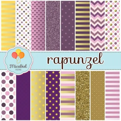 Papel Digital - Rapunzel 2