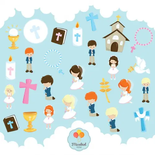 Clipart - Primeira Comunhão 1