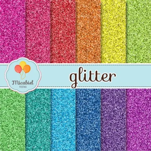 Papel Digital - Glitter 3