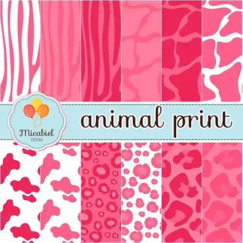 Papel Digital - Animal Print 2