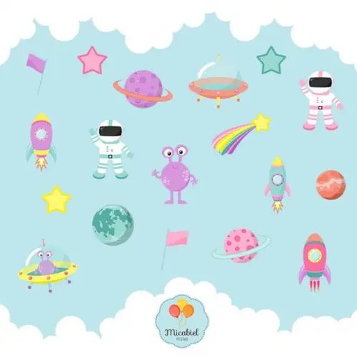 Clipart - Astronauta 2