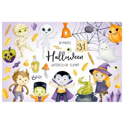 Clipart - Halloween 3