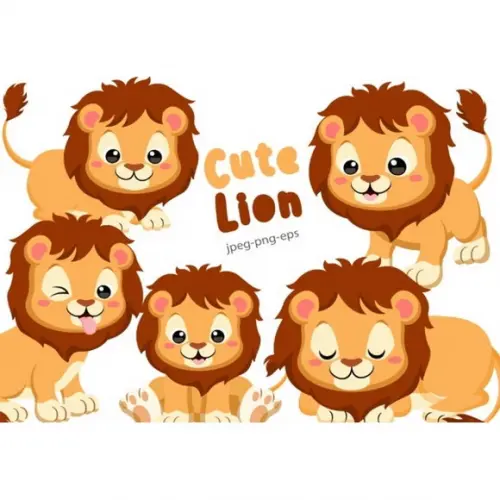 Clipart - Leãozinho 1