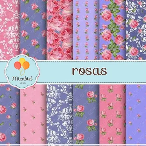 Papel Digital - Rosas 2