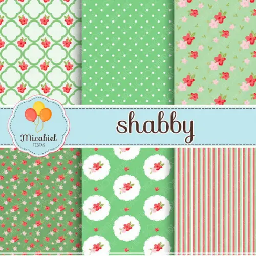 Papel Digital - Shabby Chic 5