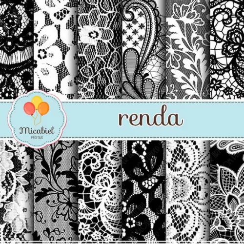 Papel Digital - Renda 4