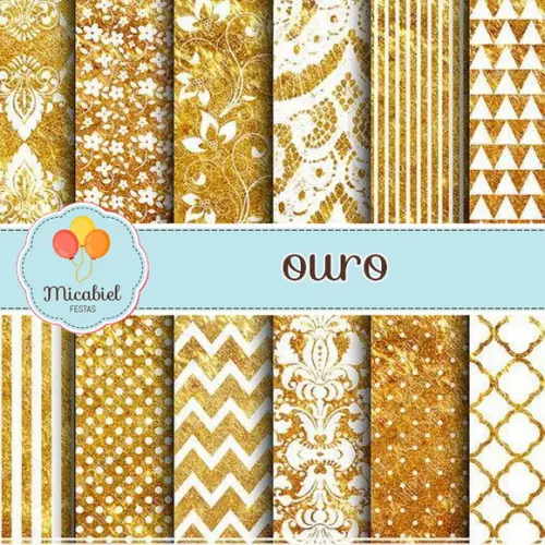 Papel Digital - Ouro 3