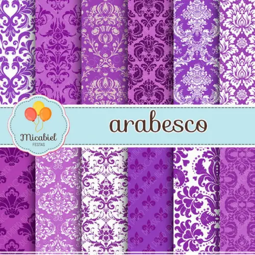 Papel Digital - Arabesco 8